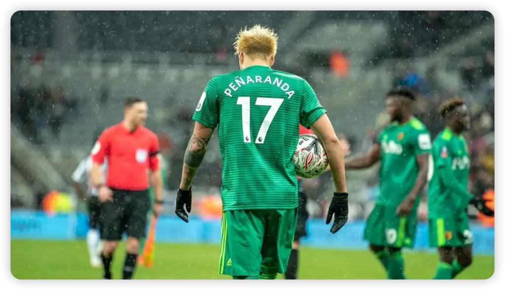Adalberto Penaranda in Watford training