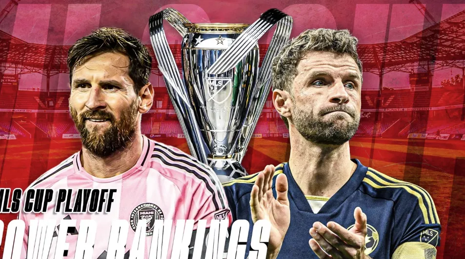 Lionel Messi celebrates a goal for Inter Miami